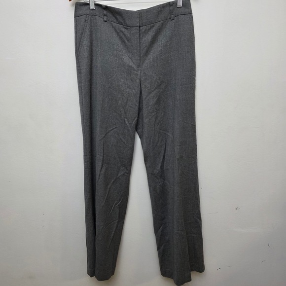 Talbots Pants - Talbots‎ Heritage Gray Wool Career Dress Pants Trousers Size 10